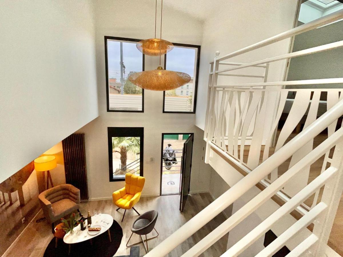 Duplex Design 6P - Acces Jardin Et Parking Gratuit Villa Malakoff Bagian luar foto